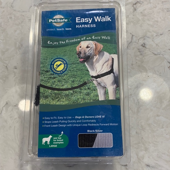 NWT PetSafe Easy Walk Harness Sz Large **BENEFITS ANIMAL RESCUE** - Picture 1 of 6